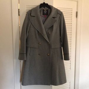 Wool blend Vince Camuto military coat